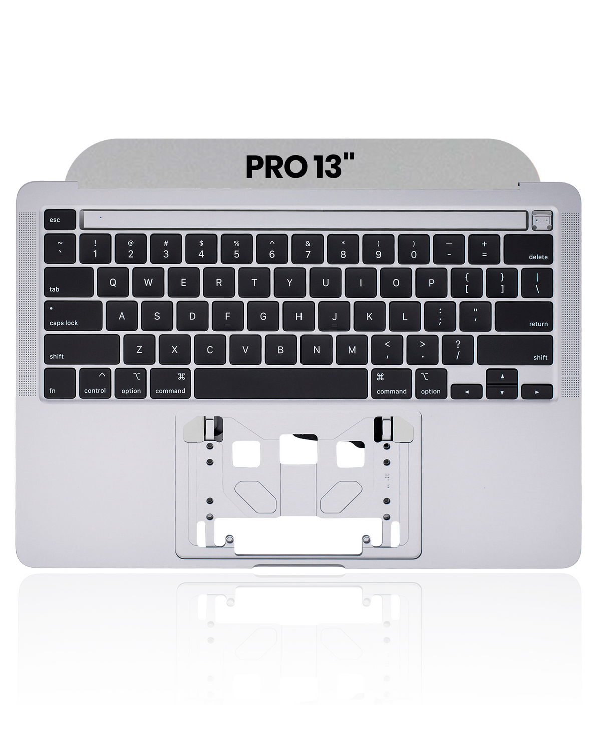 Top Case With Keyboard Compatible For MacBook Pro 13" (A2251 / Mid 2020) (US Keyboard) (Space Gray)