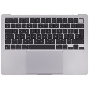 Top Case Assembly With Battery And Keyboard Compatible For MacBook Air 13" (A2681 / Mid 2022) (Space Gray) (UK Keyboard)