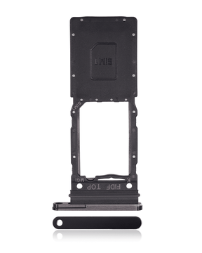Replacement Single Sim Card Tray Compatible For Samsung Galaxy Z Fold 5 (F946) (Phantom Black)
