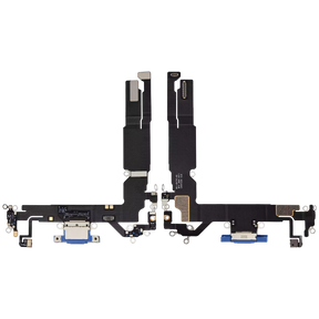 Charging Port Flex Cable Compatible For iPhone 16 (Premium) (Ultramarine)