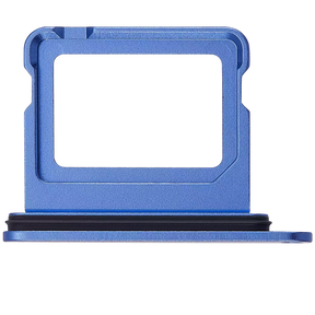 Single Sim Card Tray Compatible For iPhone 16 / 16 Plus (Ultramarine)