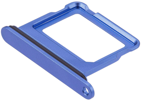Dual Sim Card Tray Compatible For iPhone 16 / 16 Plus (Ultramarine)