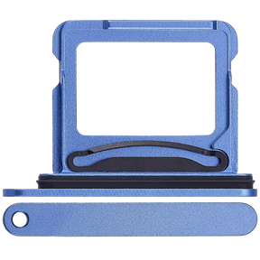 Dual Sim Card Tray Compatible For iPhone 16 / 16 Plus (Ultramarine)