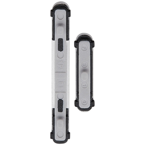 Replacement Hard Buttons (Power / Volume) Compatible For Samsung Galaxy S25 Ultra (Titanium Silver)