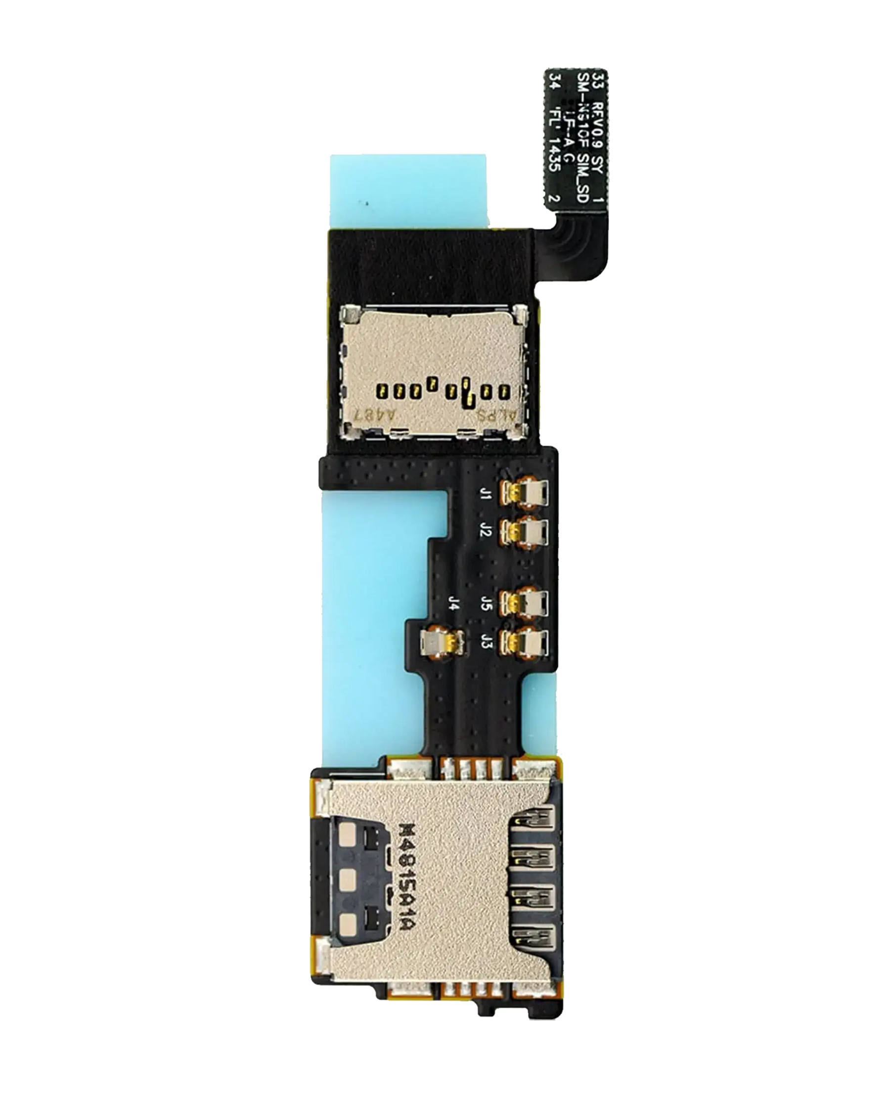 Sim Card Reader Compatible For Samsung Galaxy Note 4 Replacement