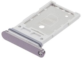Dual Sim Card Tray Compatible For Samsung Galaxy S25 / S25 Plus Replacement  (Premium) (White)