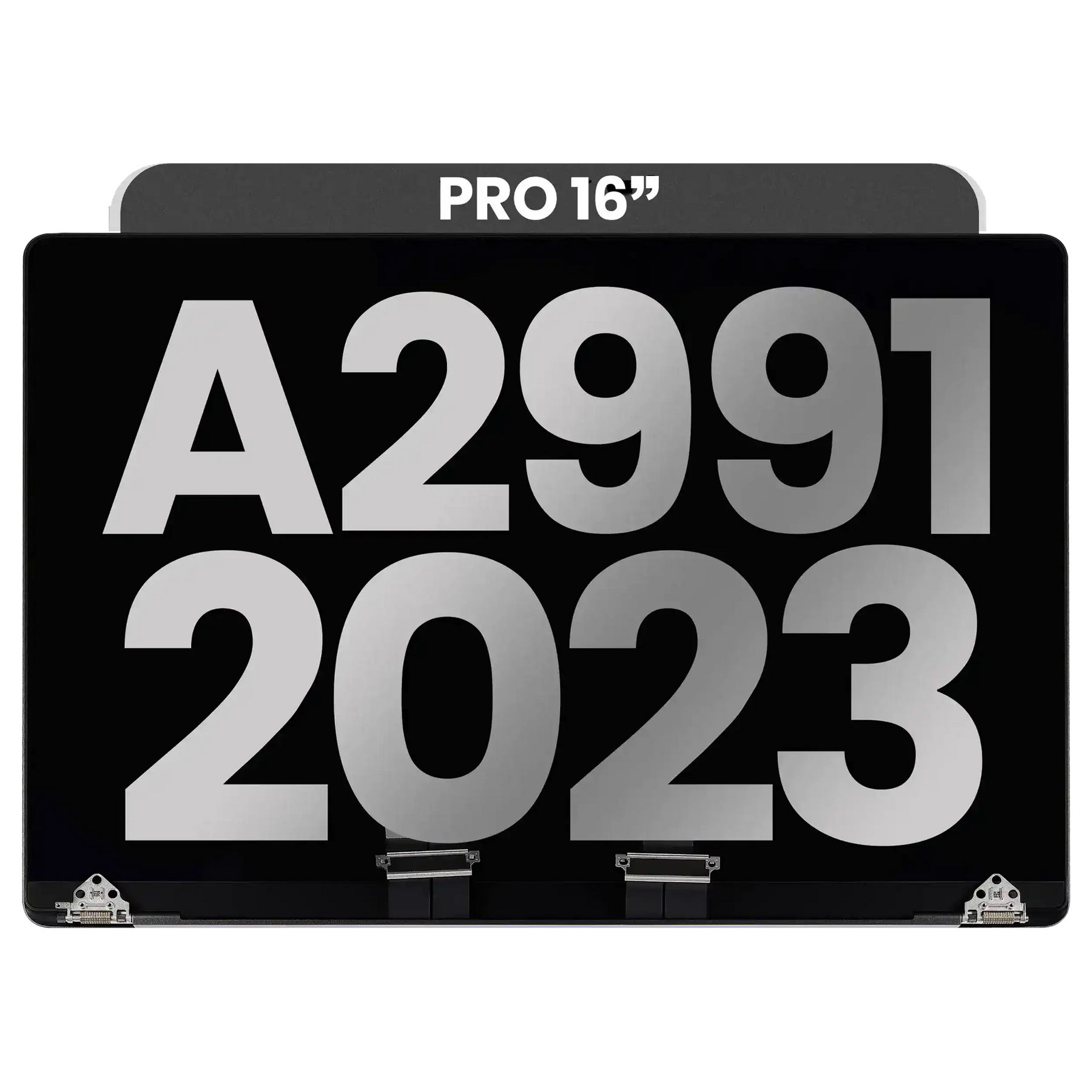 Complete LCD Display Assembly Compatible For MacBook Pro 16" (A2991 / Late 2023) (Used OEM Pull: Grade A) (Space Black)