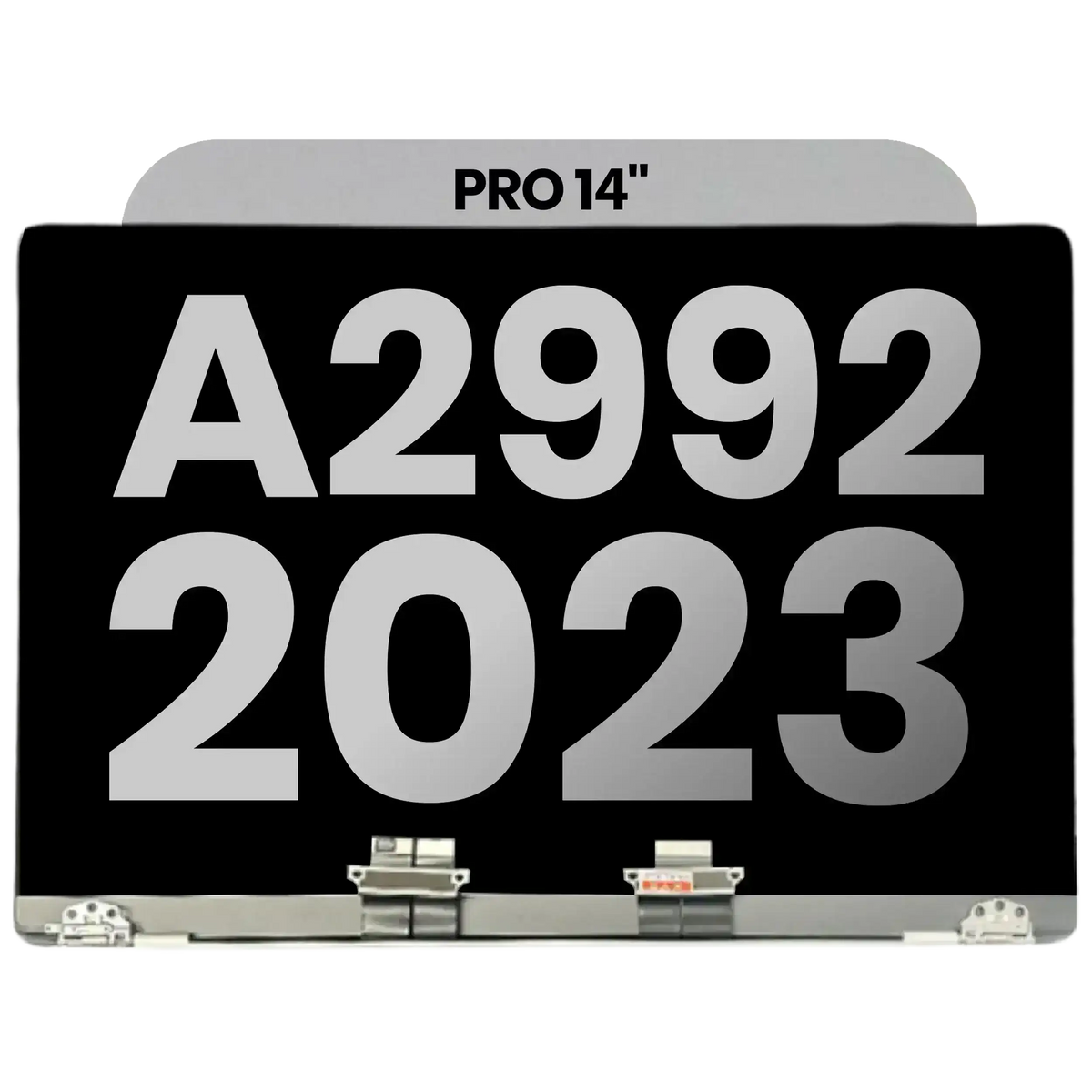 Complete LCD Display Assembly Compatible For MacBook Pro 14" (A2992 / Late 2023) (Used OEM Pull: Grade B) (Space Black)