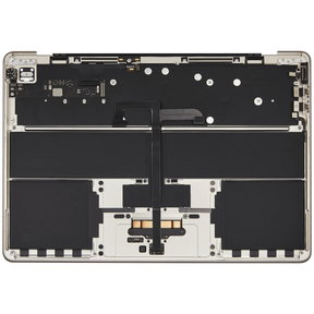 Top Case Assembly With Battery And Keyboard Compatible For MacBook Air 13" (A3113 / Mid 2024) (Starlight) (US Keyboard)