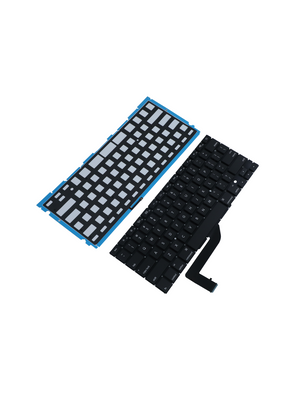 Keyboard W/ Backlight & Screws (US English) Compatible For MacBook Pro 15" Retina (A1398 / Mid 2012 / Late 2013 / Mid 2014 / Mid 2015)