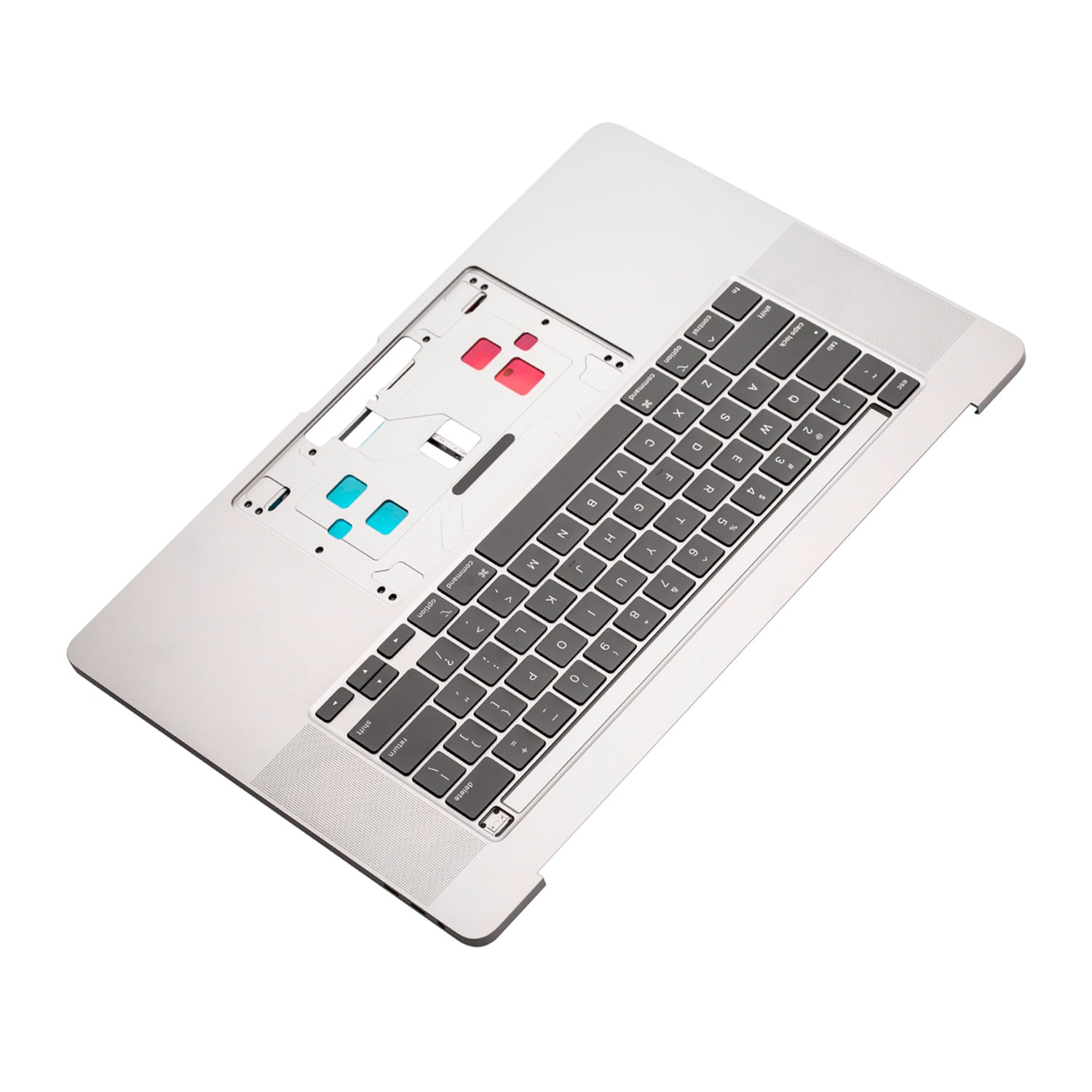 SILVER TOP CASE WITH KEYBOARD FOR MACBOOK PRO TOUCH 16" A2141 (LATE 2019 - MID 2020)