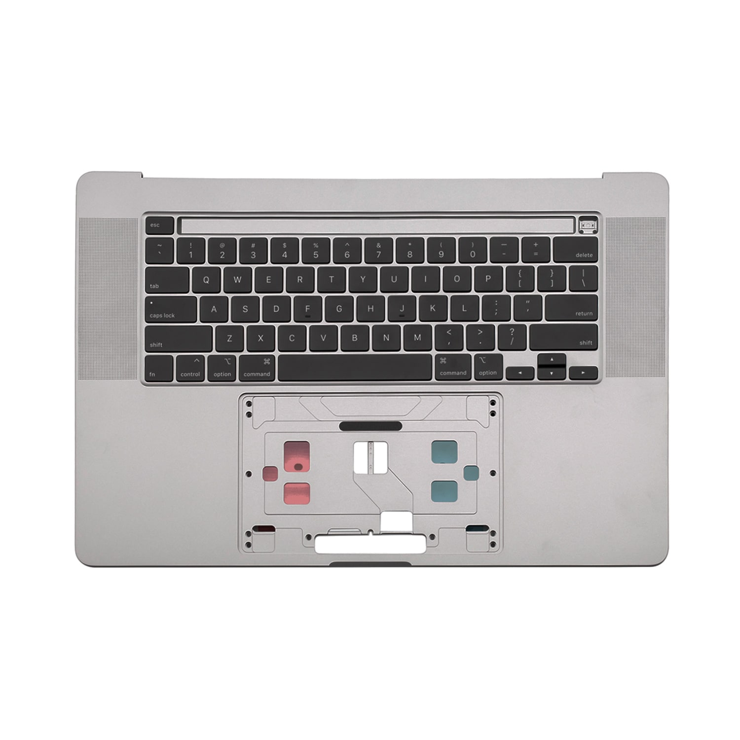 GREY TOP CASE WITH KEYBOARD FOR MACBOOK PRO TOUCH 16" A2141 (LATE 2019 - MID 2020)