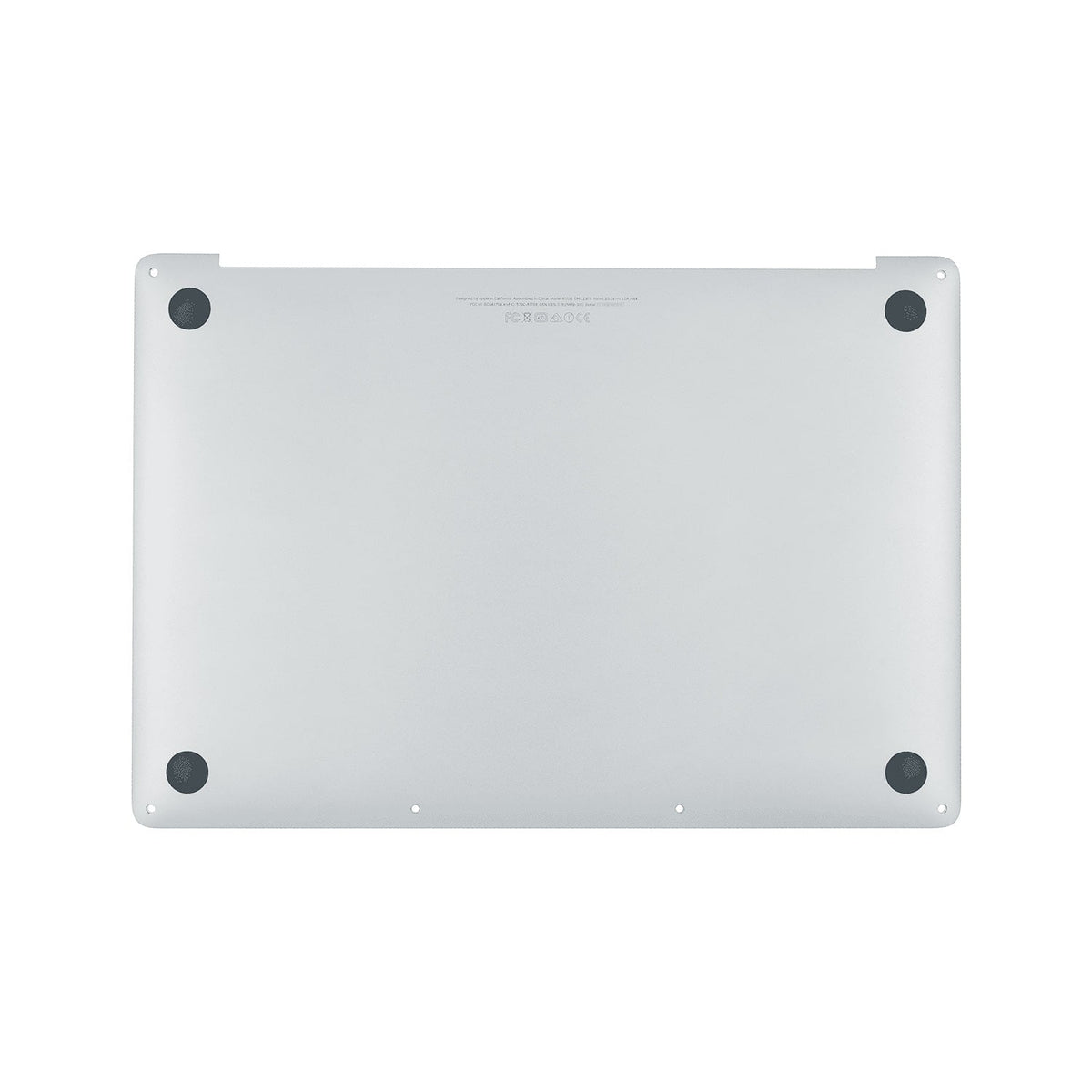 SILVER BOTTOM CASE FOR MACBOOK PRO 15" TOUCH A1707/A1990 (LATE 2016,MID 2019)