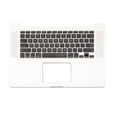 TOP CASE WITH KEYBOARD FOR MACBOOK PRO 15" RETINA A1398 (LATE 2013,MID 2014)