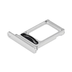 Replacement for iPhone 14 Pro/14 Pro Max Dual SIM Card Tray - Silver