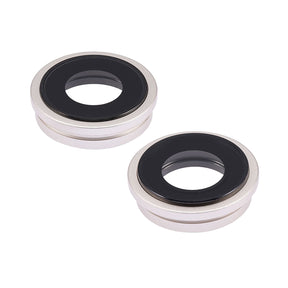 Replacement for iPhone 14/14 Plus Rear Camera Holder with Lens - Starlight