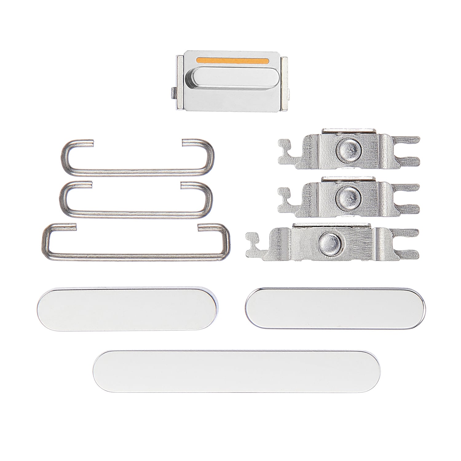 Replacement for iPhone 14 Pro/14 Pro Max Side Button Set - Silver