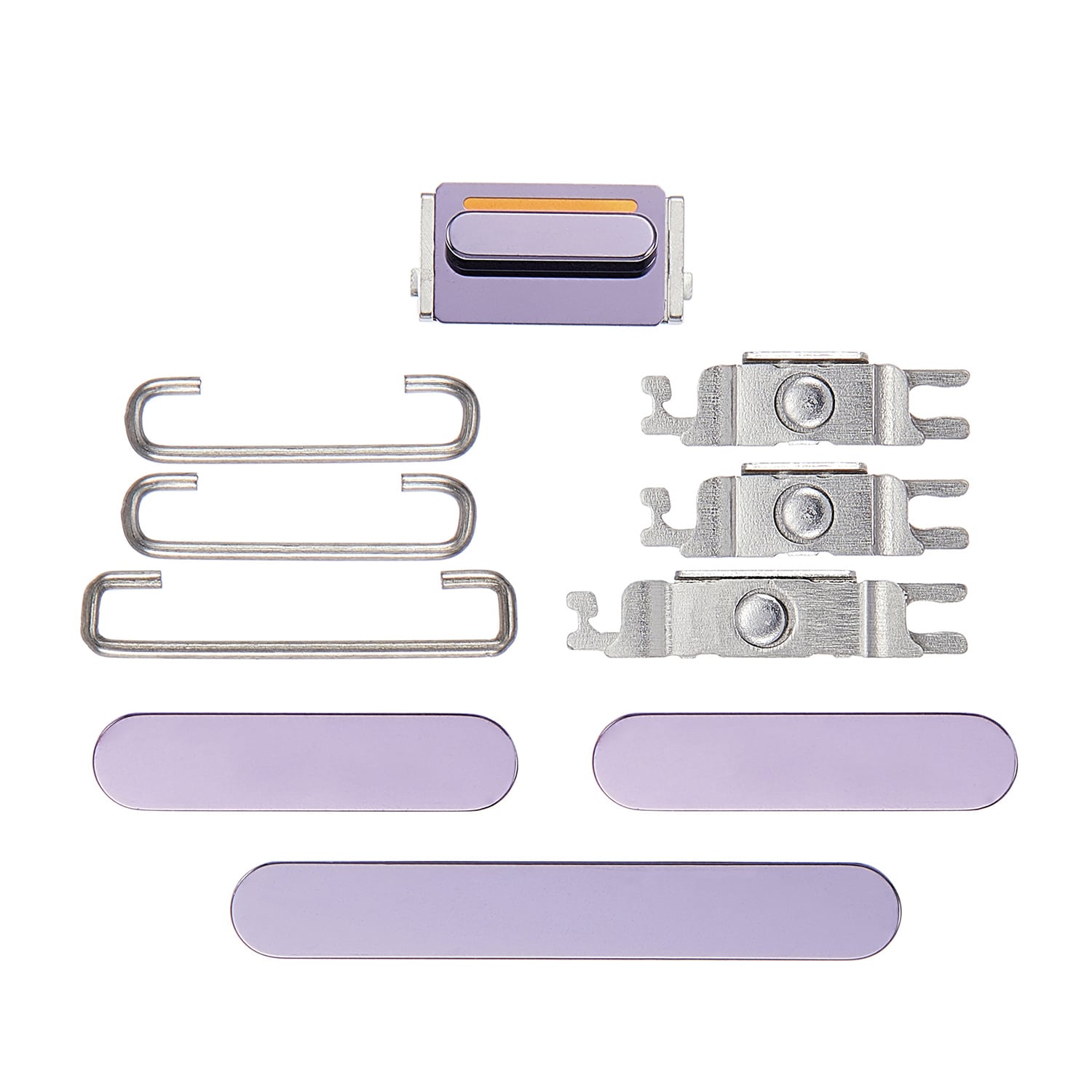 Replacement for iPhone 14 Pro/14 Pro Max Side Button Set - Deep Purple