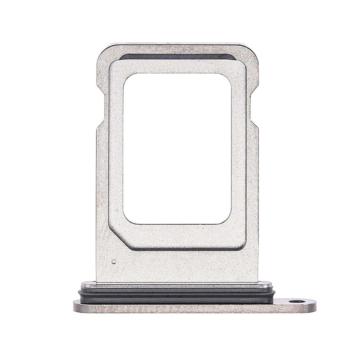 Replacement for iPhone 14 Pro/14 Pro Max Single SIM Card Tray - Silver