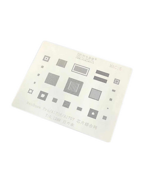 IC COMPREHENSIVE STENCIL COMPATIBLE WITH MACBOOK PRO (A1706 / A1707) (MAC 5)