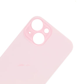 Replacement For iPhone 15 Back Cover Glass-Pink