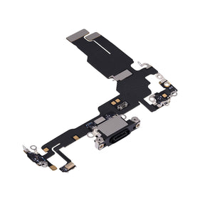 Replacement For iPhone 15 Charging Port Flex Cable-Black