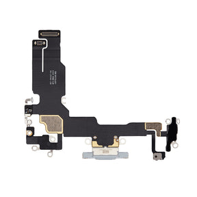 Replacement For iPhone 15 Charging Port Flex Cable-Blue