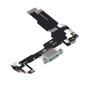Replacement For iPhone 15 Charging Port Flex Cable-Green