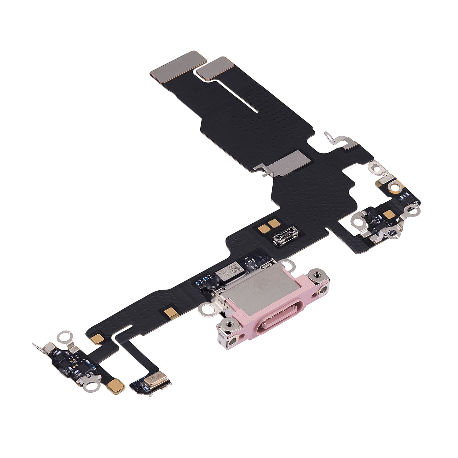 Replacement For iPhone 15 Charging Port Flex Cable-Pink