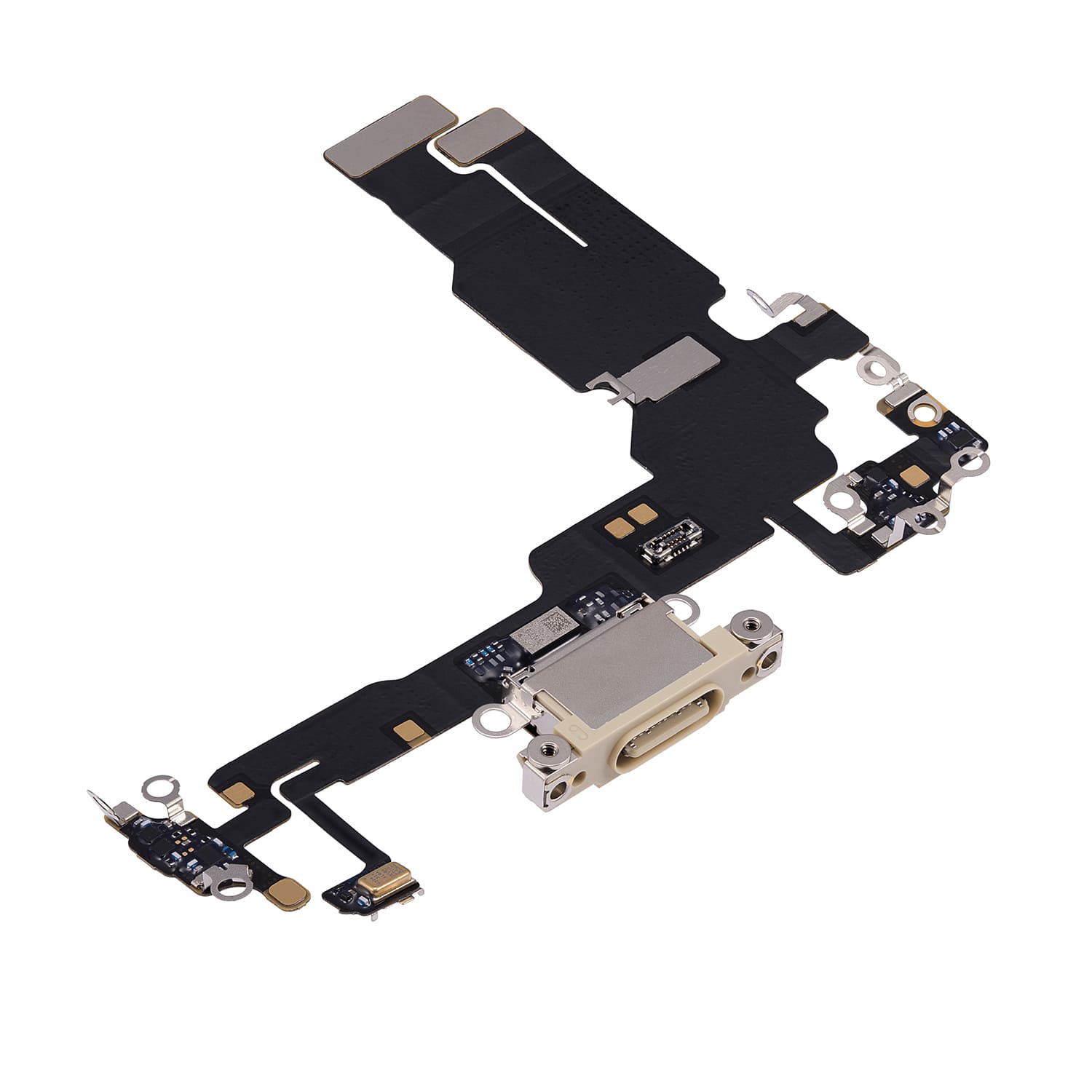 Replacement For iPhone 15 Charging Port Flex Cable-Yellow