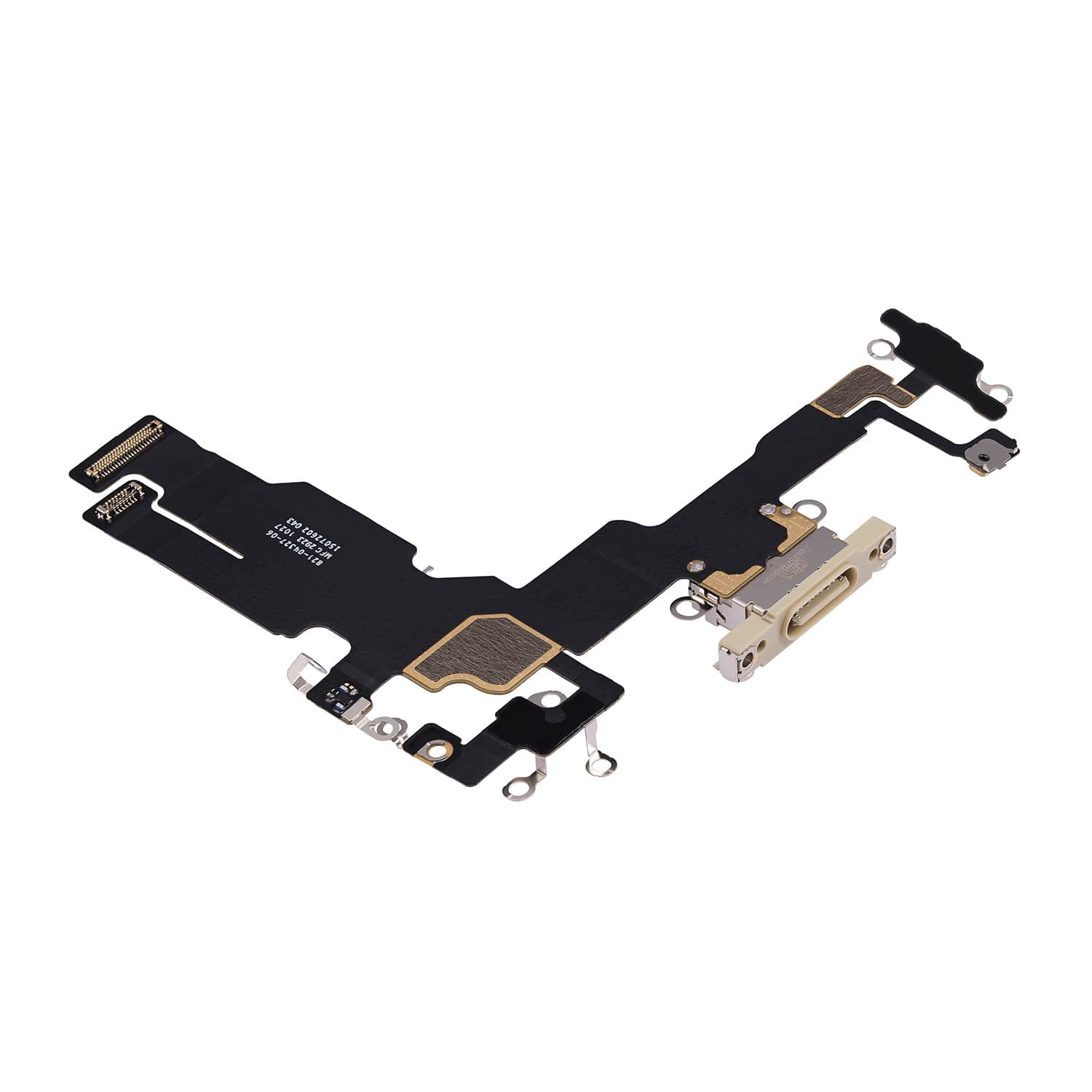Replacement For iPhone 15 Charging Port Flex Cable-Yellow