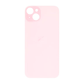 Replacement For iPhone 15 Plus Back Cover Glass-Pink