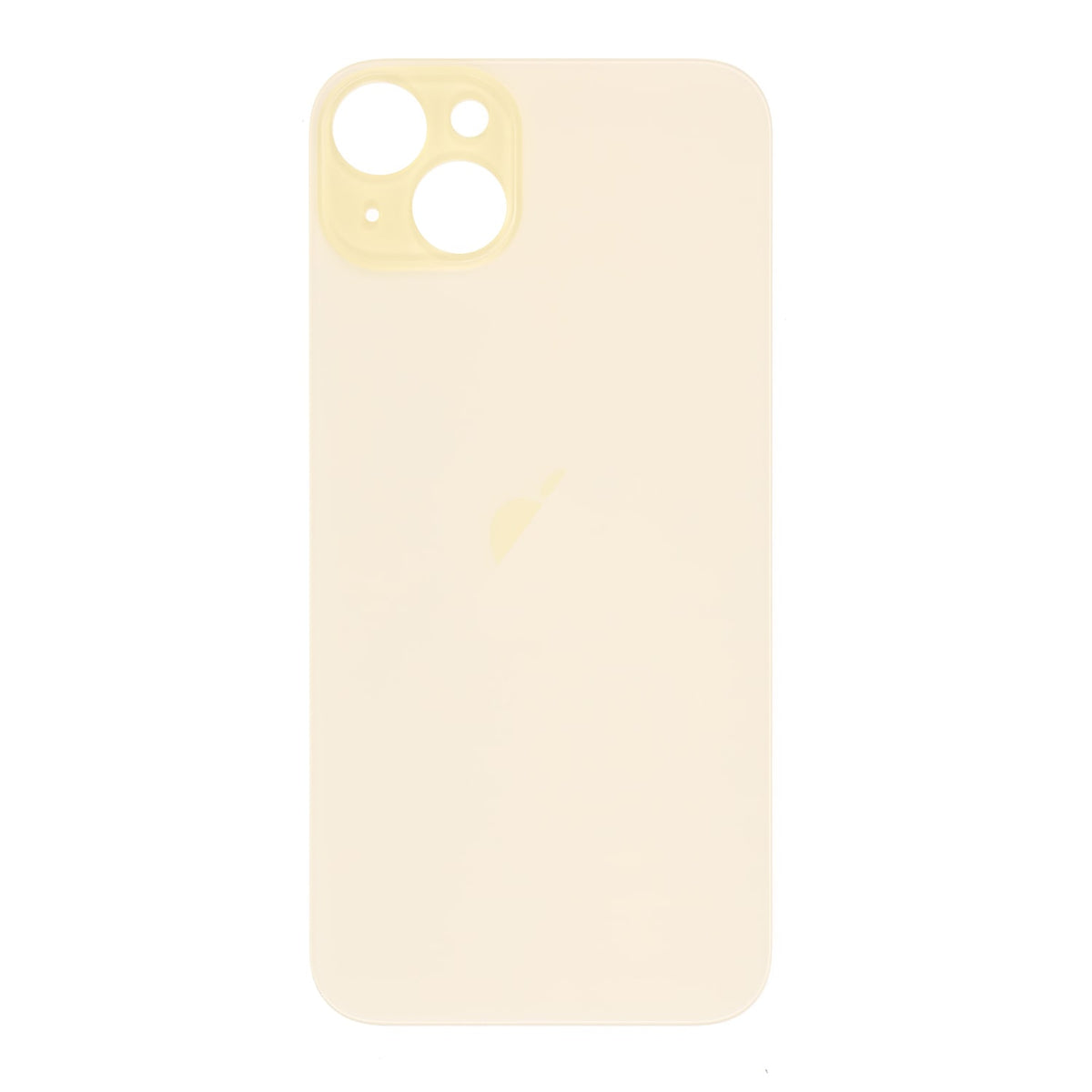 Replacement For iPhone 15 Plus Back Cover Glass-Yellow