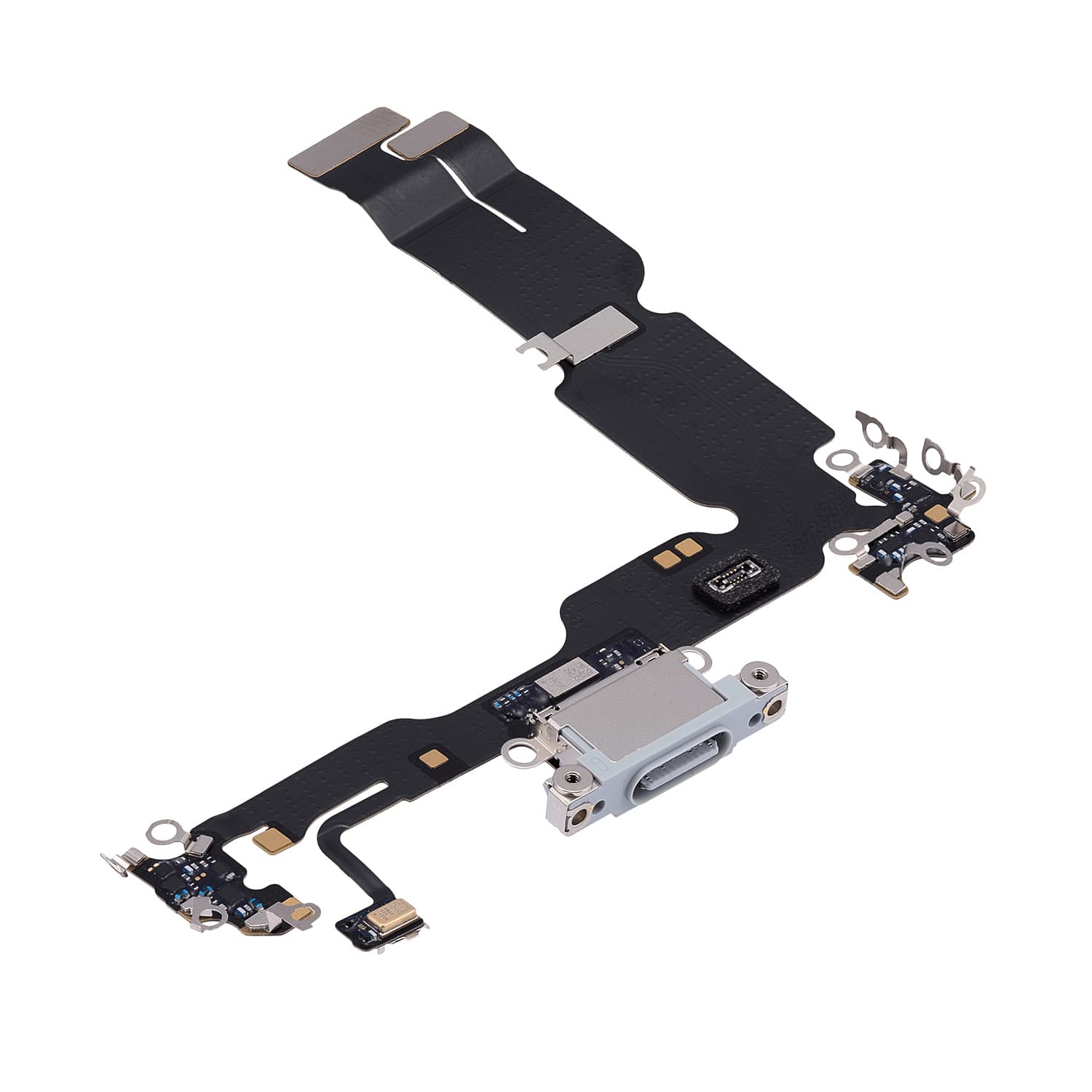 Replacement For iPhone 15 Plus Charging Port Flex Cable-Blue