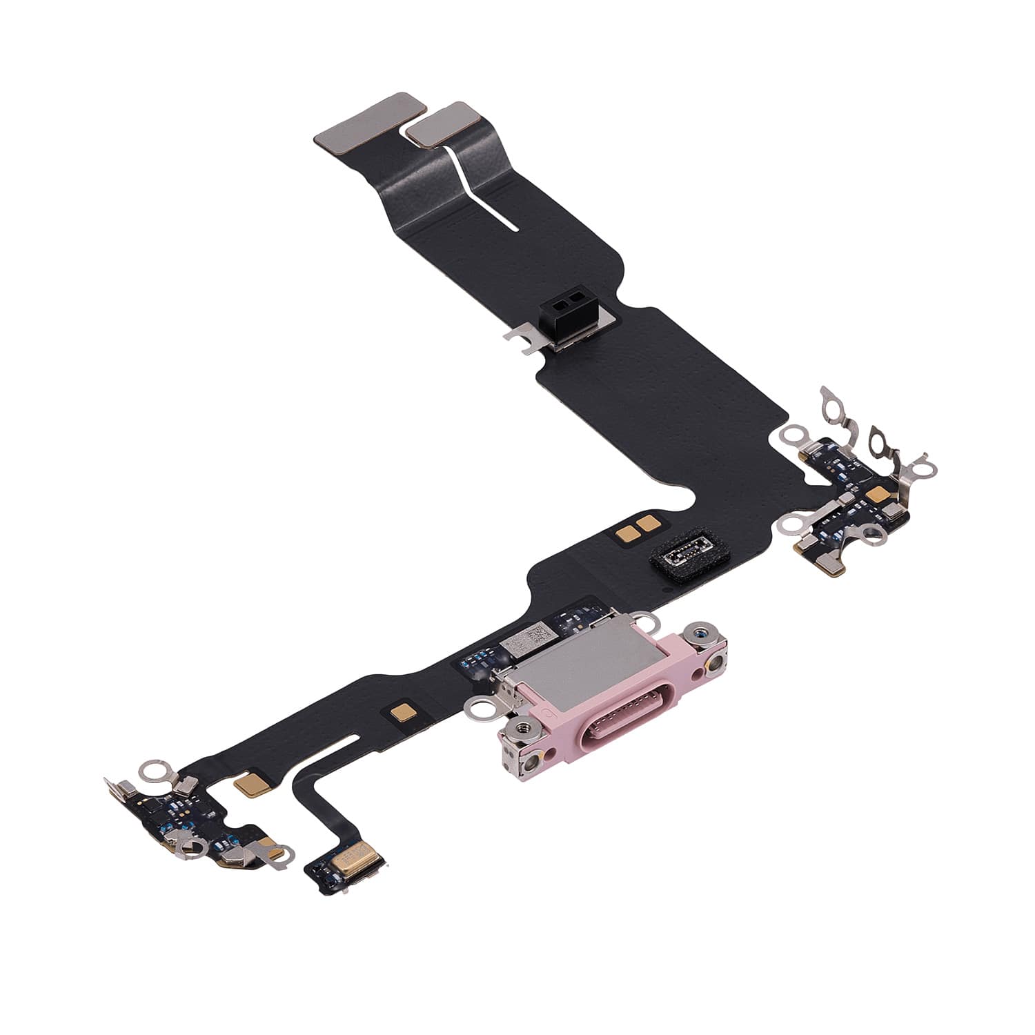 Replacement For iPhone 15 Plus Charging Port Flex Cable-Pink