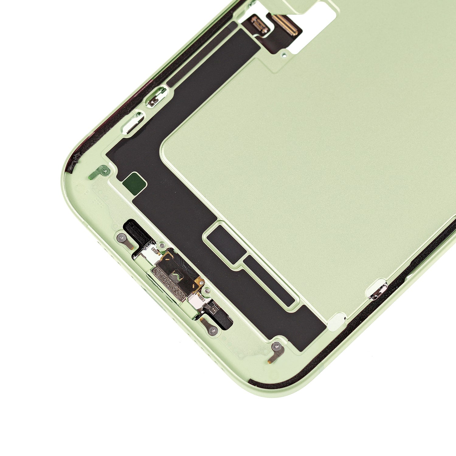 Replacement For iPhone 15 Plus Mid-Housing Frame Assembly-Green