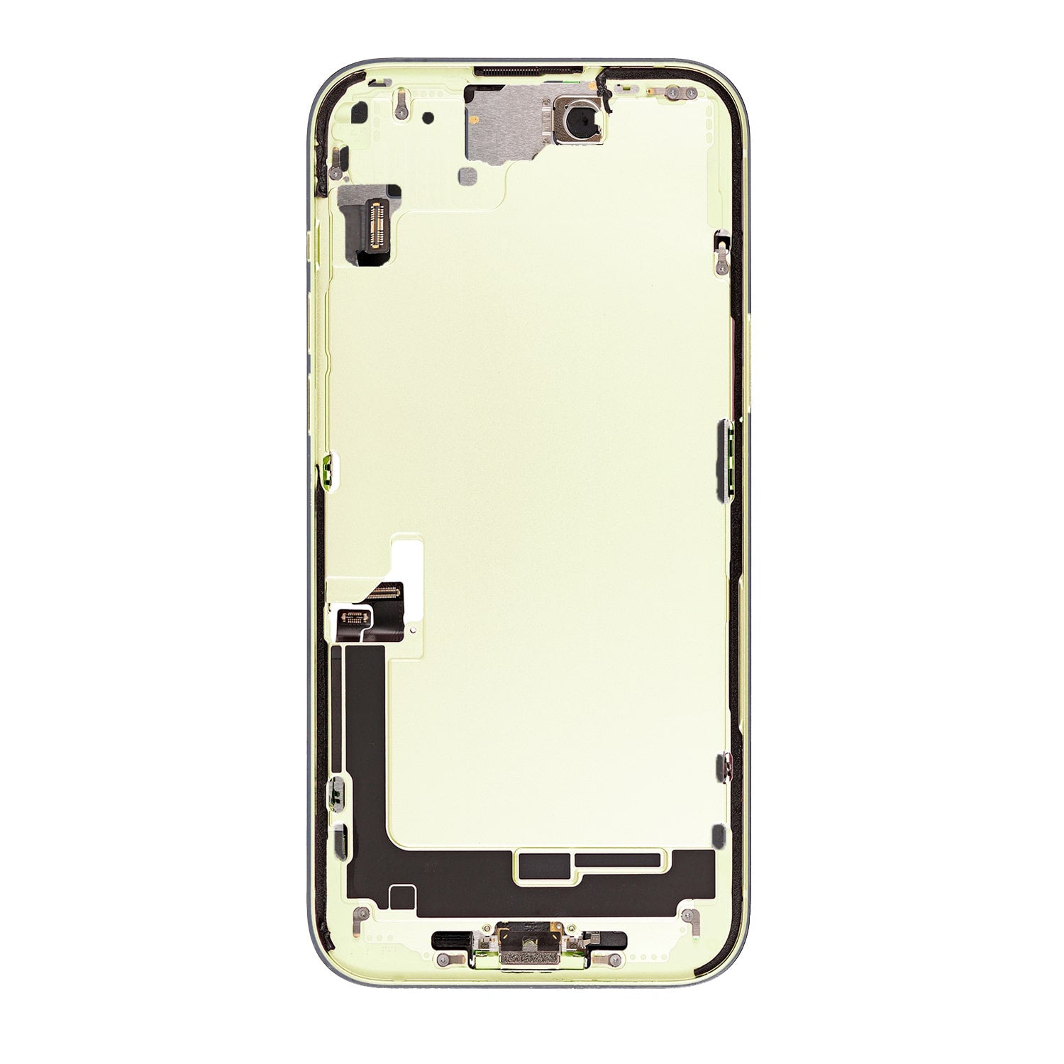 Replacement For iPhone 15 Plus Mid-Housing Frame Assembly-Yellow
