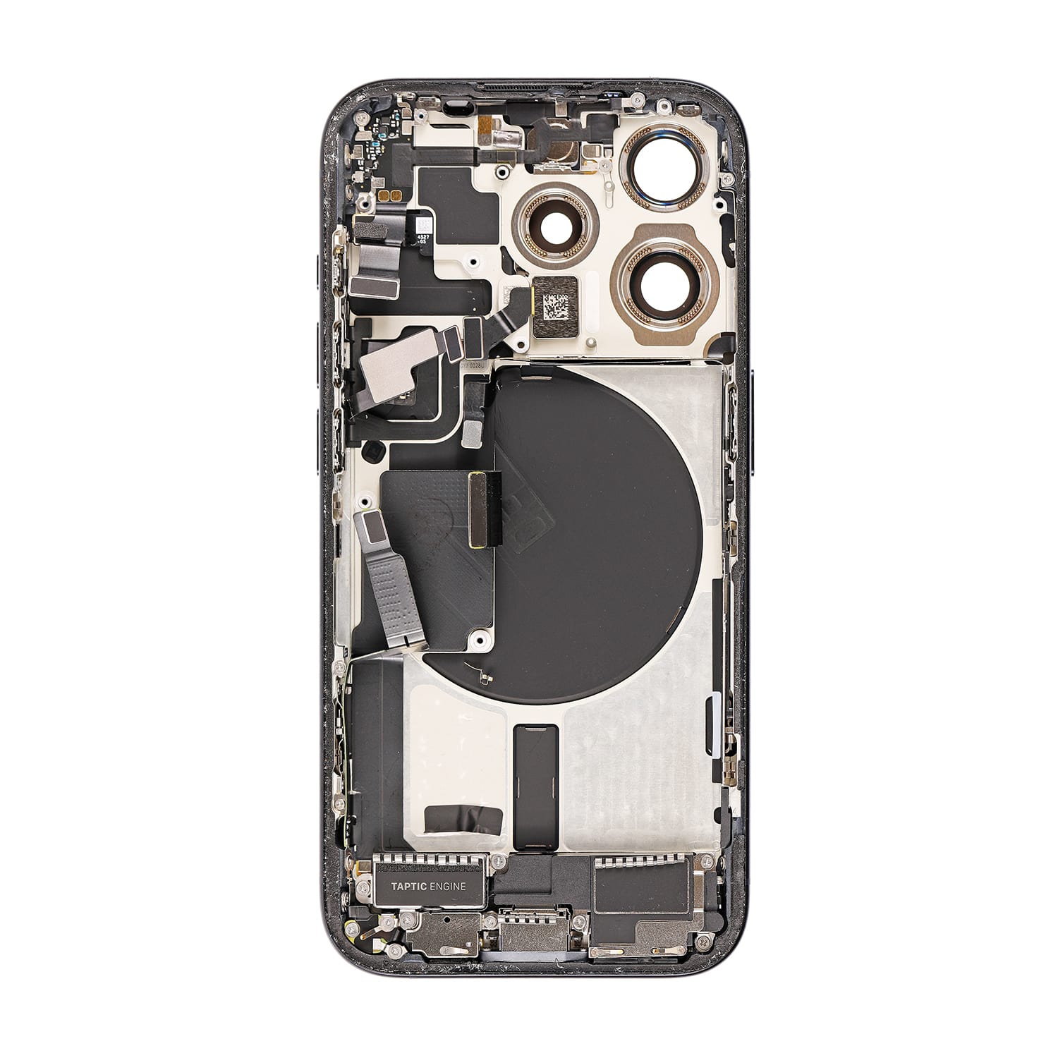 Replacement For iPhone 15 Pro Back Cover Full Assembly-Natural Titanium