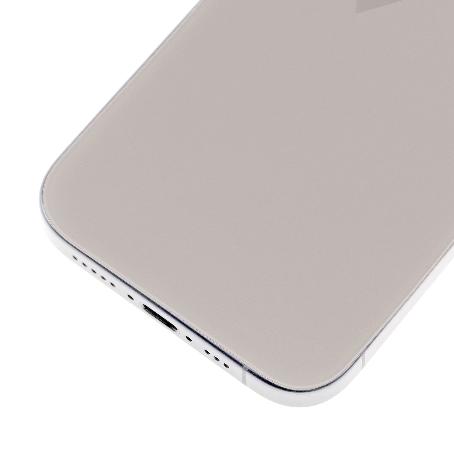 Replacement For iPhone 15 Pro Back Cover Full Assembly-Natural Titanium