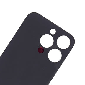 Replacement For iPhone 15 Pro Back Cover Glass-Black Titanium