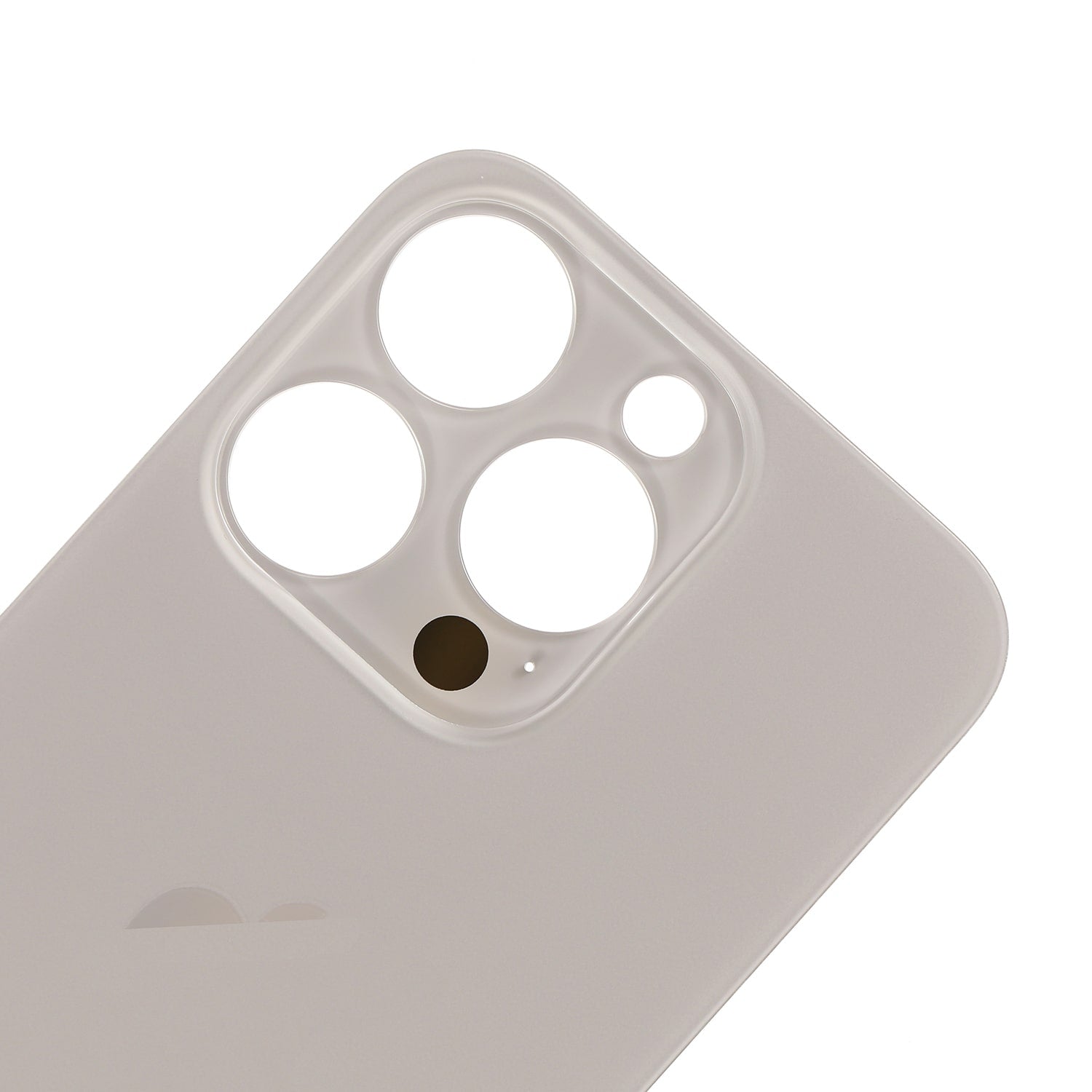 Replacement For iPhone 15 Pro Back Cover Glass-Natural Titanium