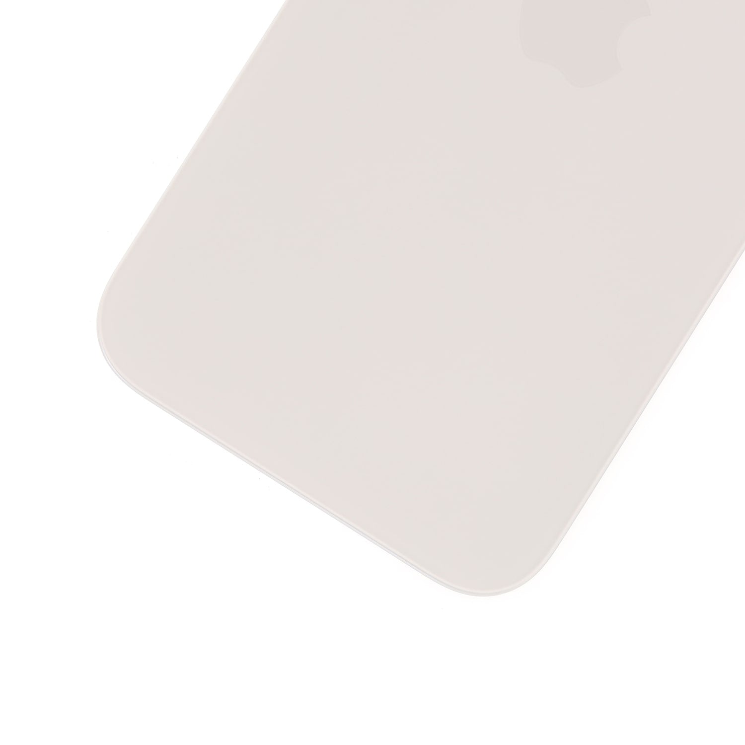 Replacement For iPhone 15 Pro Back Cover Glass-White Titanium