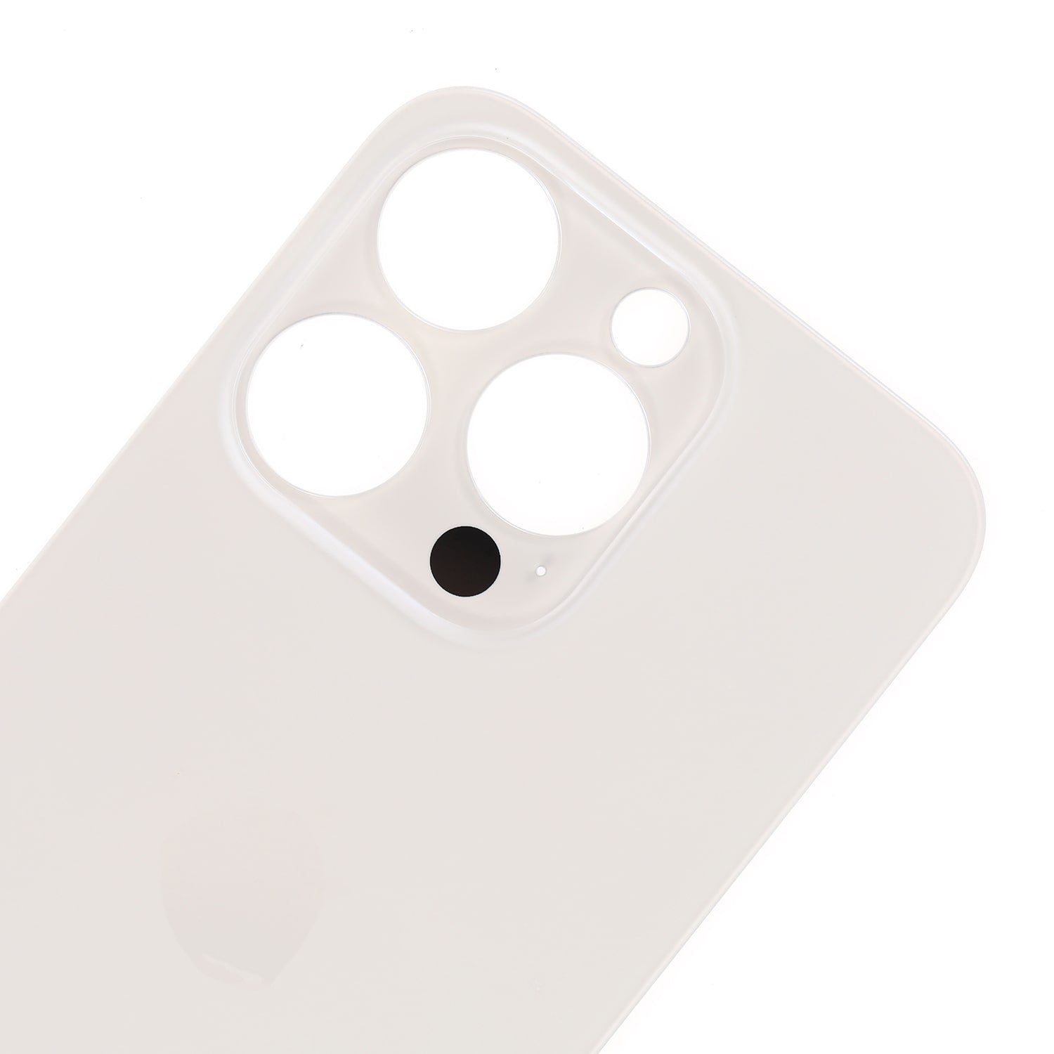 Replacement For iPhone 15 Pro Back Cover Glass-White Titanium