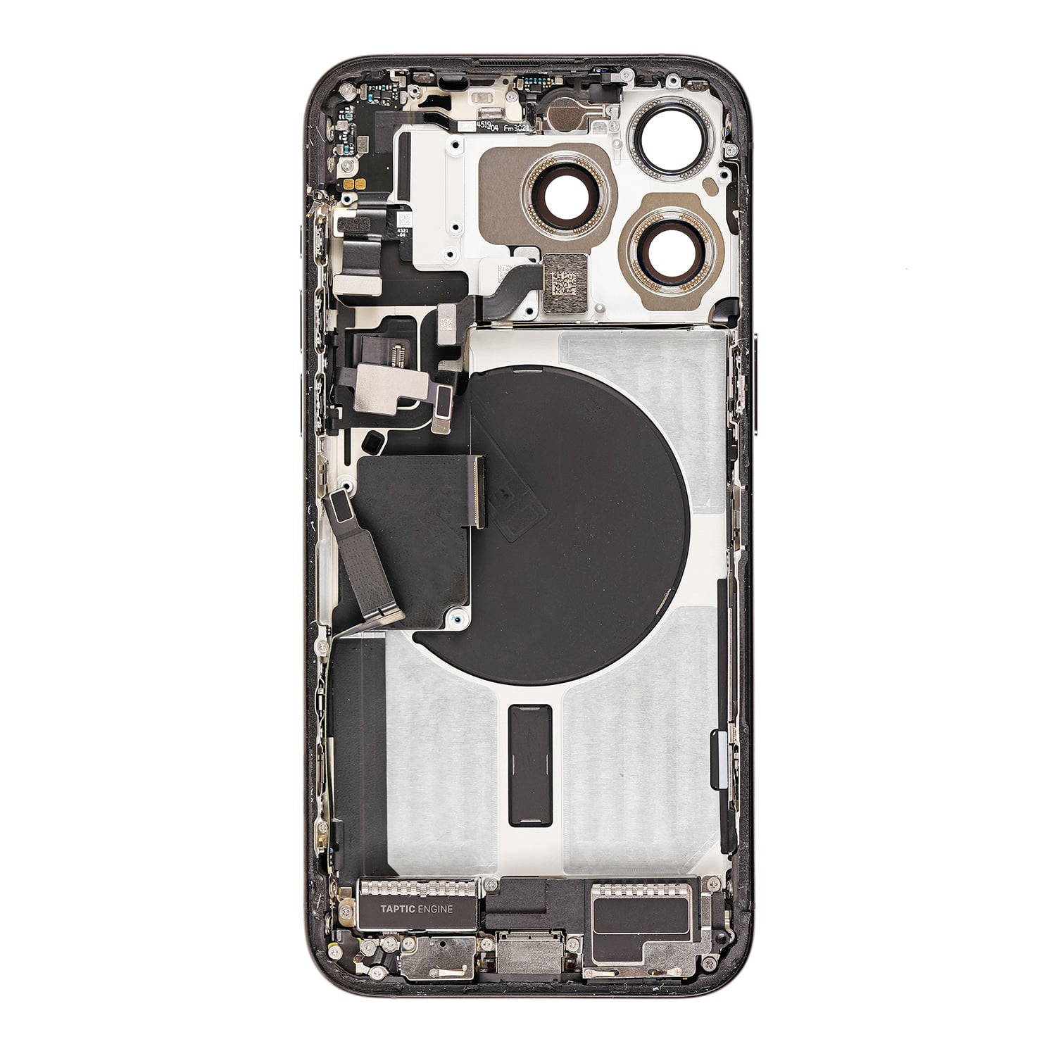 Replacement For iPhone 15 Pro Max Back Cover Full Assembly-Natural Titanium 2