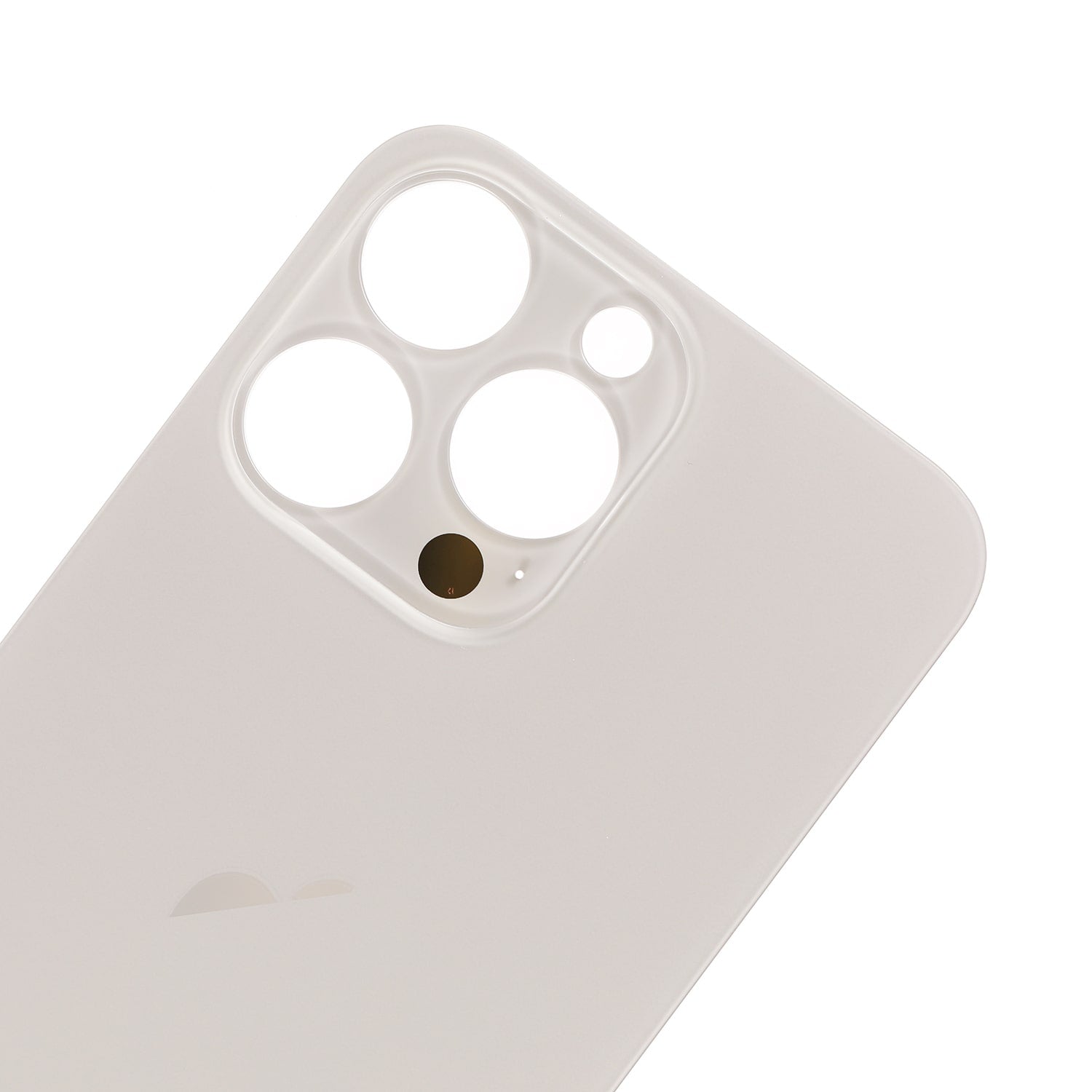 Replacement For iPhone 15 Pro Max Back Cover Glass-Natural Titanium 3