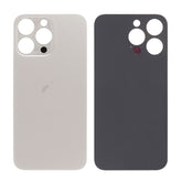 Replacement For iPhone 15 Pro Max Back Cover Glass-Natural Titanium