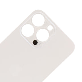 Replacement For iPhone 15 Pro Max Back Cover Glass-White Titanium 5