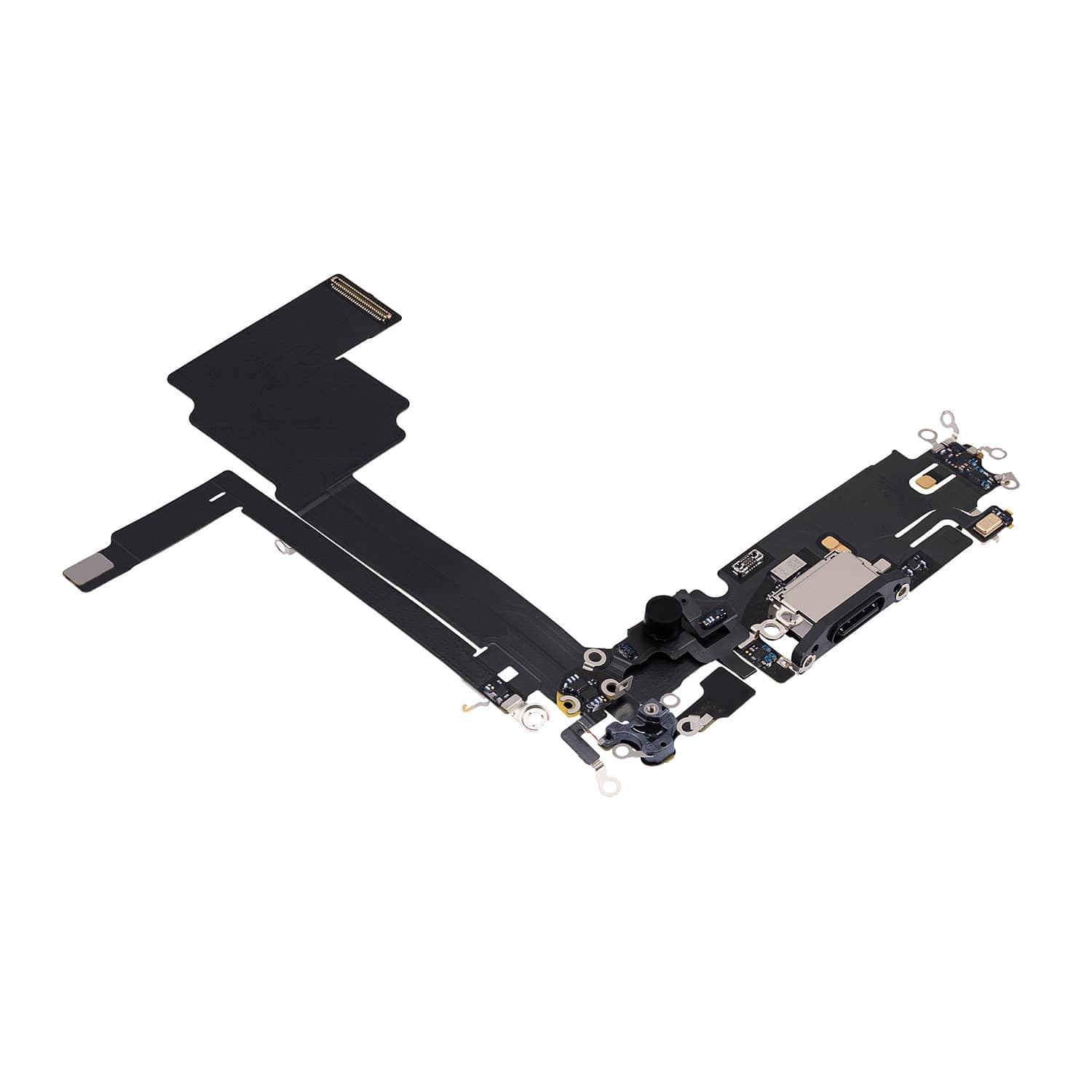 Replacement For iPhone 15 Pro Max Charging Port Flex Cable-Black Titanium 3