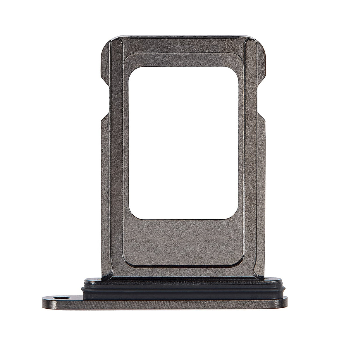 Replacement For iPhone 15 Pro Single Sim Card Tray-Black Titanium