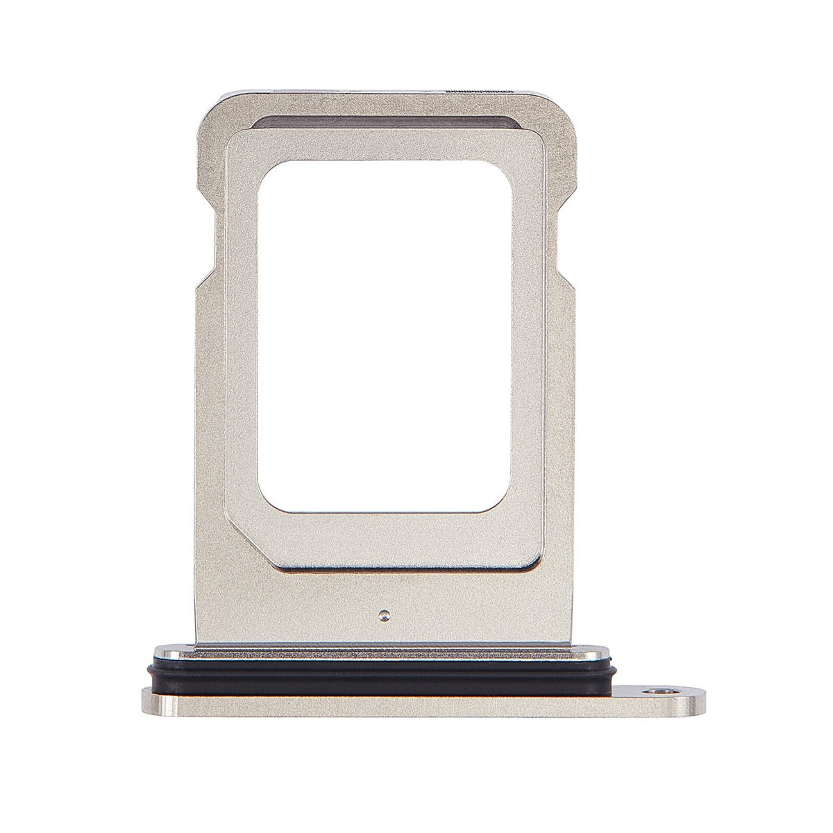Replacement For iPhone 15 Pro Single Sim Card Tray-White Titanium 1